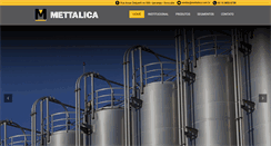 Desktop Screenshot of mettalica.com.br